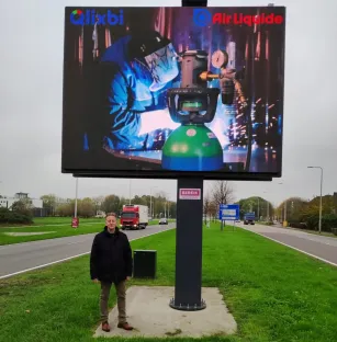 Qlixbi Bannerwerbung Rotterdam