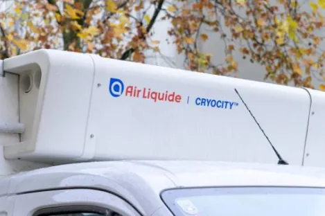 Lebensmittelzustellung mit Cryocity