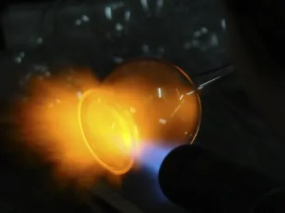 Flammpolieren für glänzende Oberflächen mithilfe von Sauerstoffbrennern