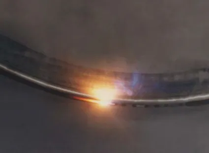 MAG-Schweißen mit Argon Schweißnaht 