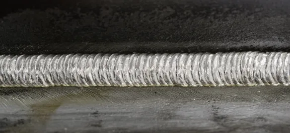 Schweißnaht beim MAG Schweißen