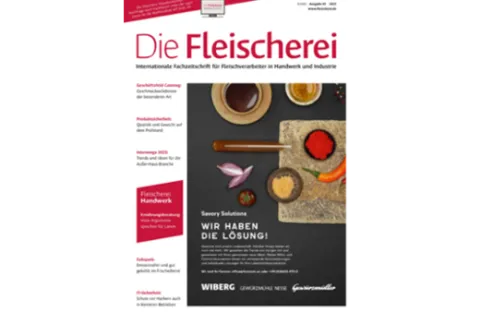 Fachartikel Cover-Die Fleischerei schnelles Frosten