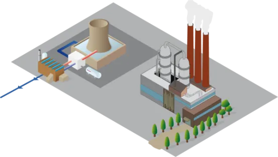 Abbildung Legionellenbekämpfung