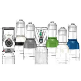 Medizinischer Sauerstoff im Druckgasbehälter