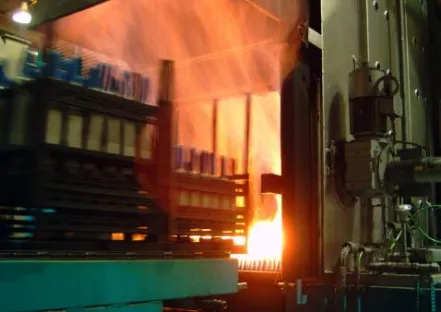 Ofeneinfahrt Wärmebehandlung