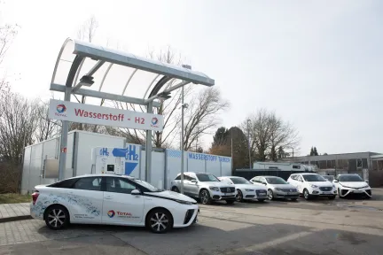 Wasserstofftankstelle