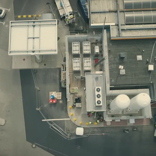 modulare Wasserstoff-Tankstelle