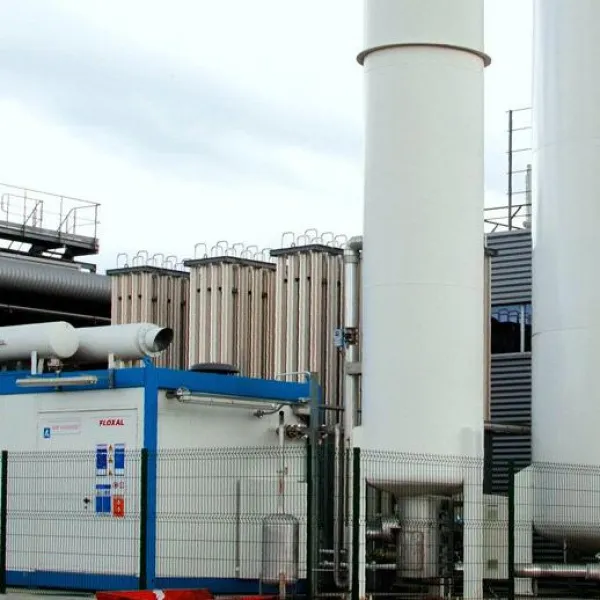 Gas Versorgung mit Produktion vor Ort