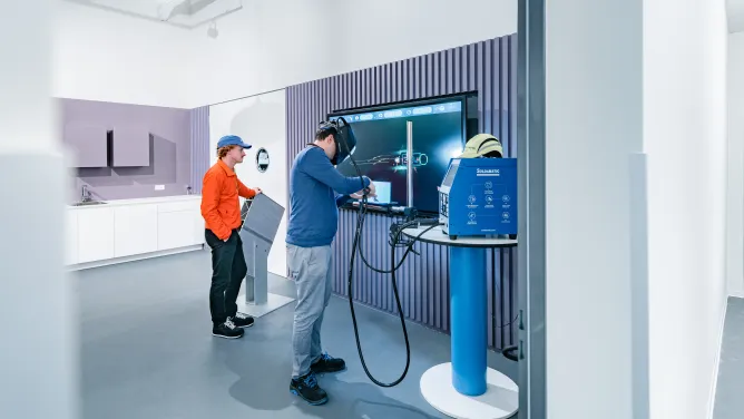 Schweißsimulator im SchweisserCampus