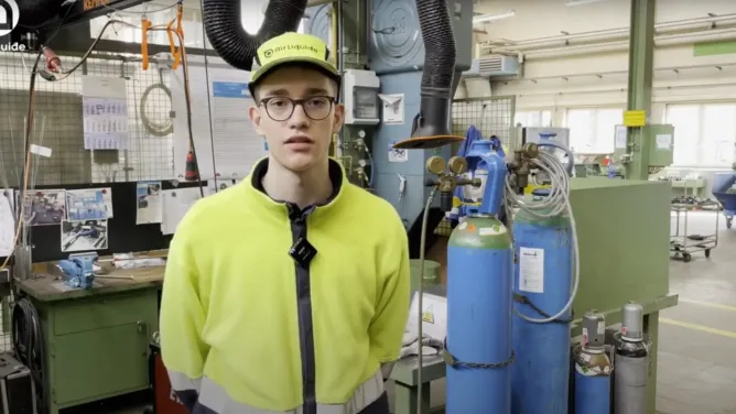 100 Tage Azubi bei Air Liquide: Wie läuft’s, Joost?